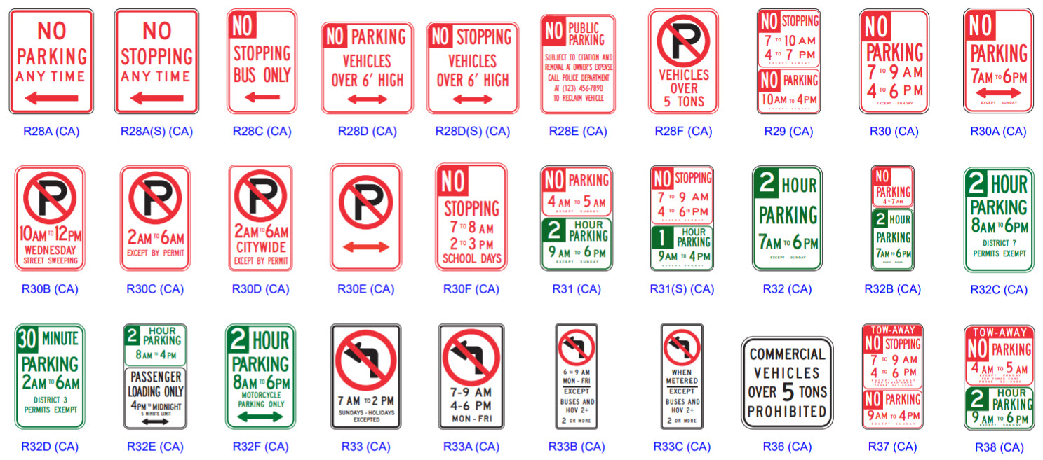 Parking Signage Standards parking-signage-standards